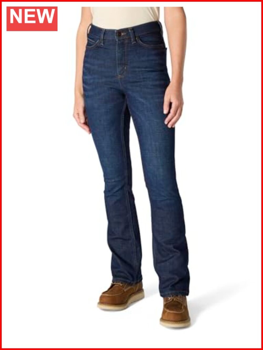 Carhartt The Tiller High Rise Bootcut Jeans Performance Fit Stretch Denim